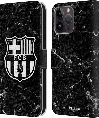Miniatura 40 de Head Case Designs Funda de piel con licencia oficial del FC Barcelona Barca Crest Patterns, tipo cartera, compatible con Apple iPhone 11