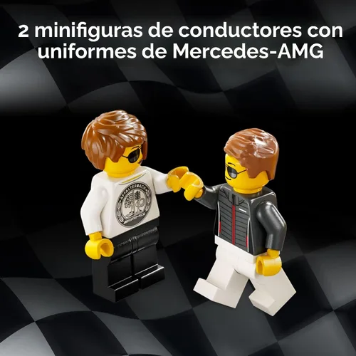 Miniatura 4 de LEGO Speed Champions Mercedes-AMG G 63 y Mercedes-AMG SL 63 Juguetes de Construcción - Coches de Juguete de Juego de Simulación para Niños y Niñas