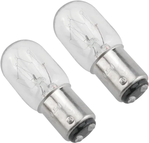 Miniatura 3 de 4pcs 15W 120V base plata máquina de coser bombilla hogar máquina de coser bombilla incandescente compatible con máquina de coser con base de empuje