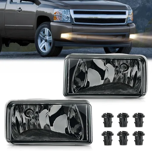 Miniatura 12 de Nilight - Juego de luces antiniebla compatible con Chevy Silverado 1999 2000 2001 2002 1500 2500 2001-2002 3500 Chevy Silverado 2000-2006 Suburban