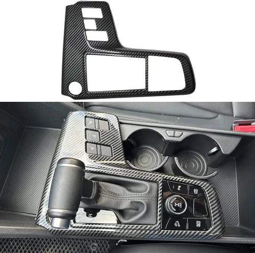 AOKIO Compatible con accesorios Kia Sportage 2023 2024 2025 Cubierta de panel de palanca de cambios de consola central (solo para versión de