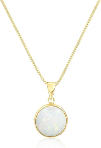 Miniatura 9 de Collar de Piedras Preciosas de Oro de 14K para Mujer - Collares de Oro Sólido - Collar con Colgante de Oro - Collar Llamativo de Oro para Mujer