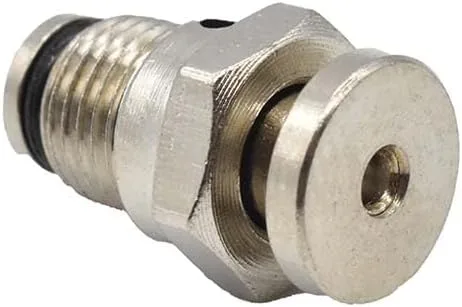 Miniatura 3 de Interstate Pneumatics Válvula de purga de botón pulsador V11B 1/16 pulgadas NPT