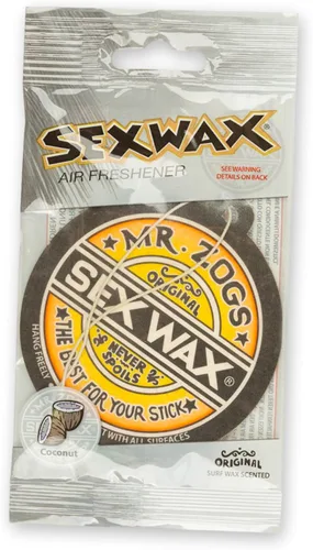 Miniatura 10 de Sex Wax Ambientadores de aire paquete de 6 (aroma de coco de 3 X y aroma de piña de 3 X)