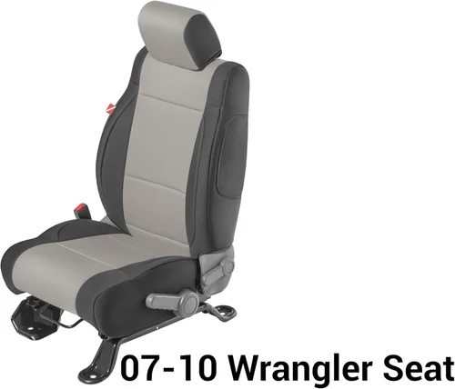 Miniatura 5 de Diver Down Neoprene Seat Cover Set - Fits Jeep JK 2007-2018 Wrangler 2-Door - Front and Back Seat Set - Custom Fit - Soft Padded Cushion Feel