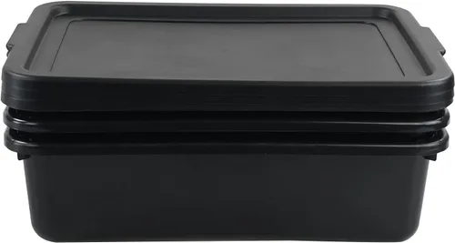 Miniatura 6 de Xyskin Bolsa de autobús utilitario de almacenamiento con tapa, caja de autobús comercial de restaurante, 3 paquetes