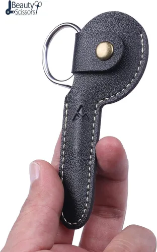 Miniatura 4 de YOUYISI Tijeras de pelo de nariz de 3.75 pulgadas, tijeras de bigote facial pequeñas de punta redonda para recortar hombres