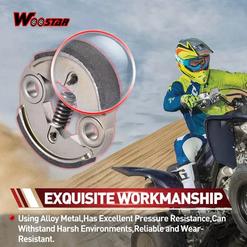 Miniatura 3 de WOOSTAR Embrague resistente con resorte de repuesto para 2 tiempos 43cc 47cc 49cc motor X-1 X-2 ojo de gato Pocket Bike Mini Quad
