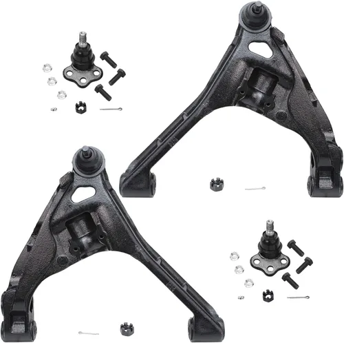 Miniatura 62 de Detroit Axle - AWD Kit de brazos de control delanteros de 4 piezas para Chrysler 300 2005-2023 Dodge Charger 2017-2023 Challenger 2017-2023, 2