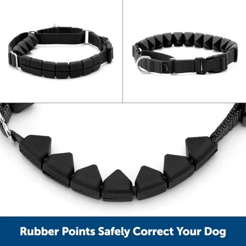 Miniatura 3 de PetSafe Soft Point - Collar de entrenamiento sin tirones para perros, puntos suaves de goma, mediano, 3/4 pulgadas, negro