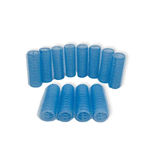 Miniatura 10 de Rodillo de pelo de varilla flexible para cabello corto medio, rizador de pelo sin calor para flequillo, azul aguamarina