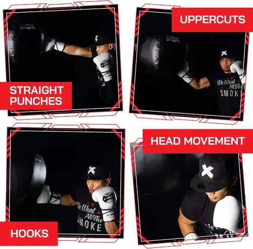 Miniatura 2 de Wrecking Ball - Saco de boxeo pesado para adultos, hook y uppercut, Body Snatcher, boxeo, MMA, Muay Thai, 65 libras, clásico