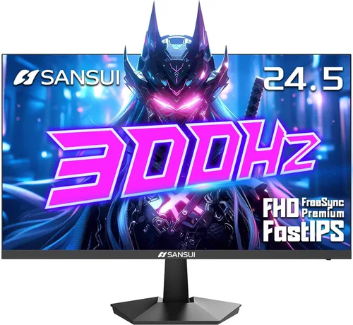 Miniatura 11 de SANSUI - Monitor de 22 Pulgadas 120Hz, Monitor de Computadora FHD con Relación de Contraste 4000:1 con Sincronización Adaptativa, HDR 100% sRGB