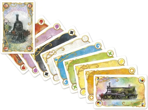 Miniatura 7 de Ticket To Ride Colección mapas volumen 5: juego de mesa Reino Unido