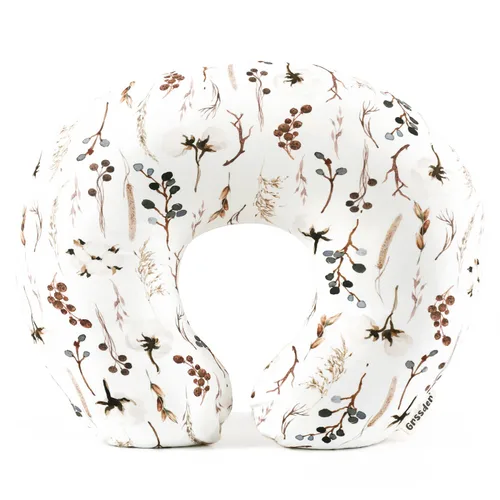 Miniatura 13 de GRSSDER Funda de Almohada de Lactancia Elástica Minky Removible Fundas de Lactancia para Almohadas de Lactancia Materna, Forro Ultra Suave y Cómodo