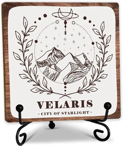 Miniatura 6 de Cartel de madera de Coordinador del Caos de 5 pulgadas con soporte de metal, definición del coordinador del caos, placa de madera para regalos