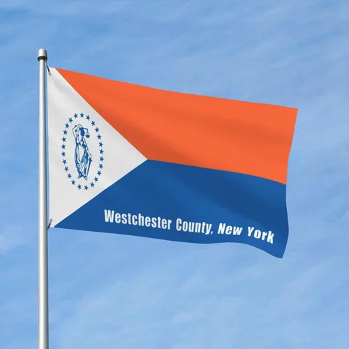 Miniatura 2 de Bandera del condado de Westchester, bandera de Nueva York, 3 x 5 pies, poliéster duradero de doble cara, divertida pancarta decorativa