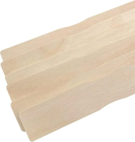 Miniatura 2 de Paquete de 5 palitos de pintura, palitos de madera para manualidades, palitos de pintura de 12 pulgadas para mezclar epoxi y resina, agitadores