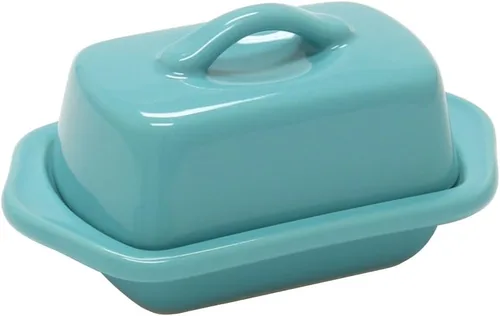Miniatura 8 de Chantal Mini plato de mantequilla cubierto de cerámica, 5 pulgadas, gris desteñido
