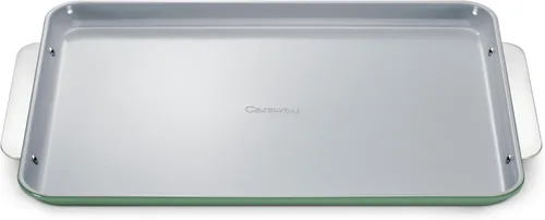 Miniatura 30 de Caraway Bandeja de cerámica antiadherente para hornear, revestimiento de cerámica naturalmente resbaladizo, no tóxico, libre de PTFE ni PFOA, Negro