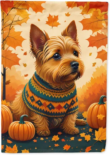 Miniatura 7 de Caroline's Treasures DAC1001GF Affenpinscher - Bandera decorativa para jardín de otoño, decoración para patio exterior, patio, parterres