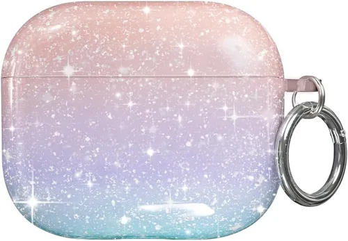 Miniatura 76 de Velvet Caviar Compatible with AirPods 3rd Generation Case with Keychain - Cute Protective Hard AirPod 3 Cases for Women - Blue Aquamarine Polka Dot