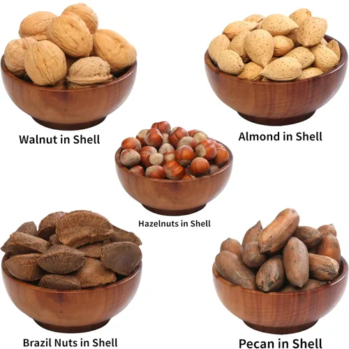 Miniatura 2 de Anna and Sarah Nueces Mixtas Premium en Cáscara, Bolsa de 4 Libras, Nueces Chandler Jumbo de California, Pacanas Extra Grandes de Georgia, Almendras