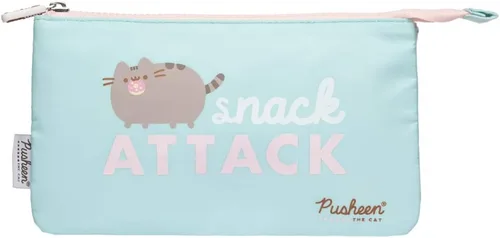 Estuche Pusheen | Lindo estuche para niñas | Kawaii Stationary | Estuche pequeño para cosméticos | Regalos Pusheen | Cartuchera Escolar