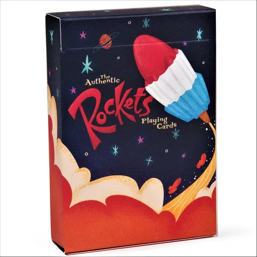 Miniatura 2 de Ellusionist Rockets Playing Cards - Añade una explosión de nostalgia a tus juegos de cartas y trucos