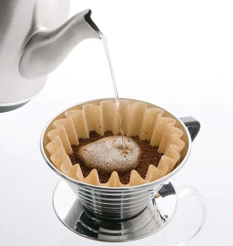 Miniatura 4 de Kalita Wave Series gotero ondulado 155 # 04021 [1-2 Personas] (Importación de Japón)