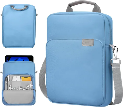 Miniatura 14 de TiMOVO - Funda para tablet de 9-11 pulgadas con correa para el hombro para iPad 11 pulgadas A16 2025, iPad 10.ª generación 10.9"/10.2", Galaxy Tab