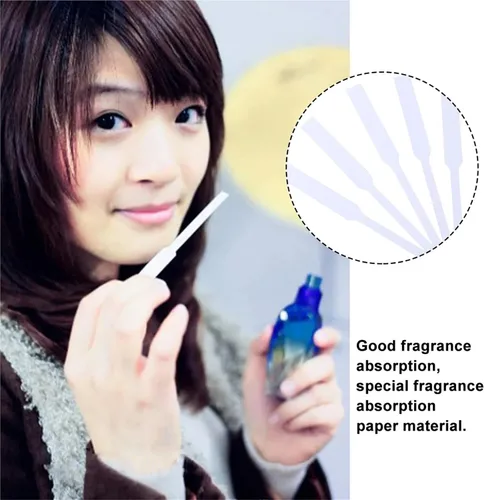 Miniatura 4 de Disposable Perfume Test Strips 1200pcs Scent Test Strips White Stiffness Hygroscopic Volatile Essential Oil Perfume