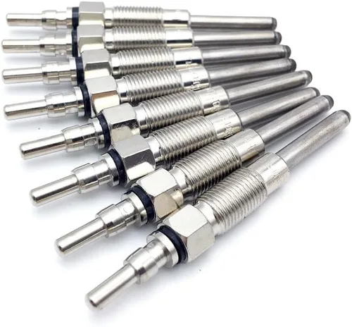 Ensun E2TZ-12A342-A - Bujías Diésel (paquete de 8) – Bobinas duales de arranque rápido – Compatible con – 1987-1994 IDI 6.9 7.3L F250 F350 F350 F59