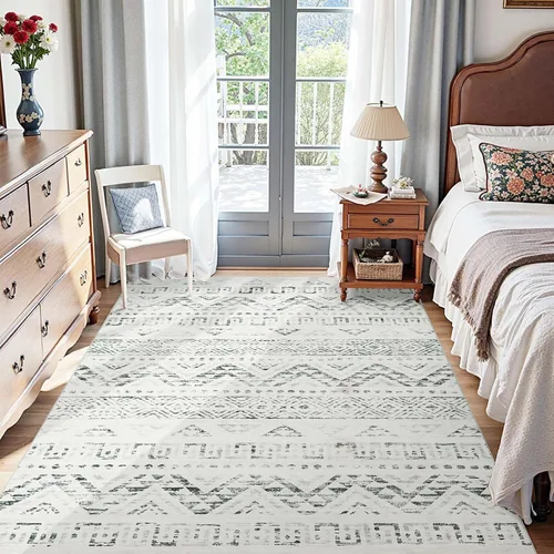 Miniatura 101 de jinchan Alfombra marroquí de pasillo 2x10 para pasillo - Alfombra de pasillo para cocina bohemia lavable a máquina, alfombra moderna suave, Boho