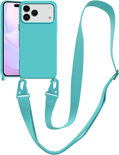 Miniatura 40 de Funda compatible con iPhone 13 con correa, funda cruzada para iPhone con cordón, ajustable, a prueba de golpes, protección contra caídas, funda