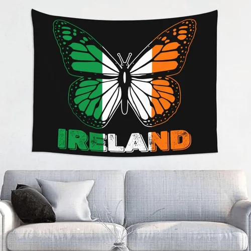 Miniatura 26 de Póster de tapiz de bandera de El Salvador de mariposa de 29 x 37 pulgadas, decoración del hogar, decoración para colgar en la pared, dormitorio