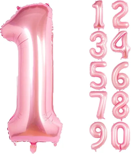 Miniatura 82 de SINBEE Globo dorado del número 10, papel de aluminio Mylar de 40 pulgadas, decoración de fiesta reutilizable para cumpleaños, aniversario, Oro