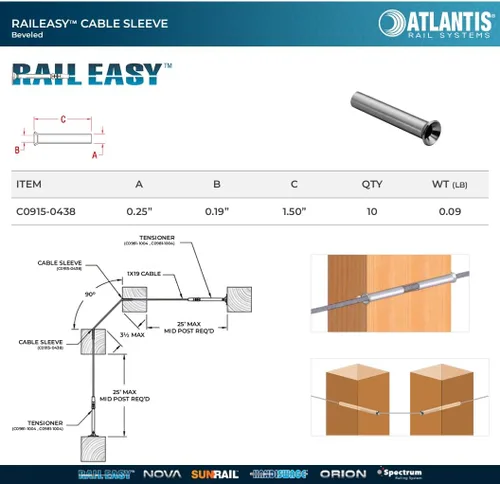 Miniatura 2 de mAtlantis Rail System C09150438 RailEasy - Funda para cable