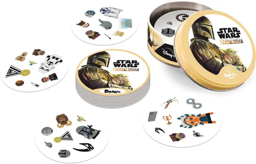 Miniatura 5 de Asmodee Dobble Star Wars Mandalorian Juego de cartas A partir de 6 años 2-8 jugadores 15 minutos de tiempo de juego