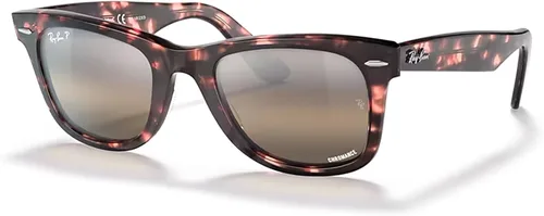 Ray-Ban RB2140 WAYFARER - Gafas de sol cuadradas para hombre y mujer + paquete con kit de cuidado de gafas de diseñador iWear