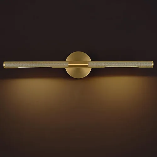 Miniatura 16 de Knurled Picture Light, 19in Black Picture Light for Wall, Plug-in or Hardwired, Dimmable Gold Art Lights, Wall Sconce for Pictures Frame, Painting