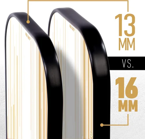 Miniatura 4 de Franklin Sports Paletas Profesionales de Pickleball - Serie Signature Paleta Profesional de Pickleball con Superficie MaxGrit - Paletas de Pro