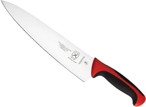 Miniatura 9 de Mercer Culinary - M23210WBH Mercer Culinary Millennia - Cuchillo para pan con borde ondulado de 10 pulgadas de ancho, color blanco