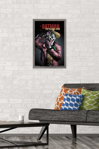 Miniatura 2 de Trends International DC Comics Movie - Póster de pared de arte clave, 14.725 x 22.375 pulgadas, versión enmarcada de madera de granero