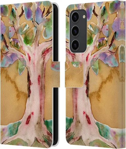 Miniatura 7 de Head Case Designs Officially Licensed Wyanne Half Light Nature 2 Leather Wallet Case Compatible with Samsung Galaxy S23+ 5G