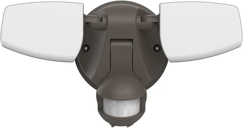 Miniatura 14 de HALO Luz LED de inundación y seguridad para exteriores, activada por movimiento, del atardecer al amanecer, 1420 lúmenes, bronce