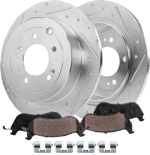 Miniatura 11 de Detroit Axle - Kit de freno delantero para Chevrolet Impala Monte Carlo Buick LeSabre Riviera Park Avenue Cadillac DeVille Olds Intrigue, Pinza