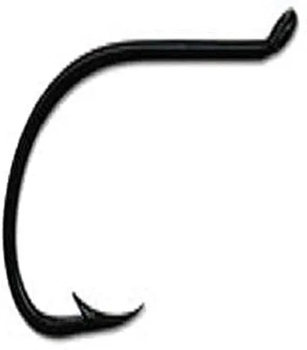 Mustad Clásico extra fuerte forjado invertido giró hacia arriba ojo cuchillo punta pulpo/pico gancho