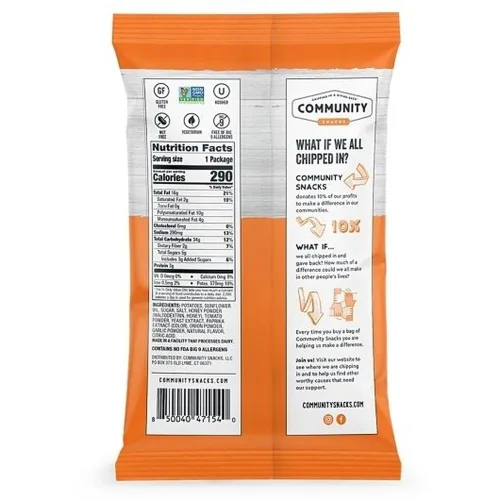 Miniatura 19 de Community Snacks Papas Fritas (All Mixed Up, 1 Onza (Paquete de 80))