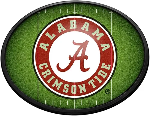 Miniatura 176 de The Fan-Brand NCAA Alabama Crimson Tide: Letrero de pared ovalado con luz – Decoración de fútbol, baloncesto, béisbol y deportes universitarios